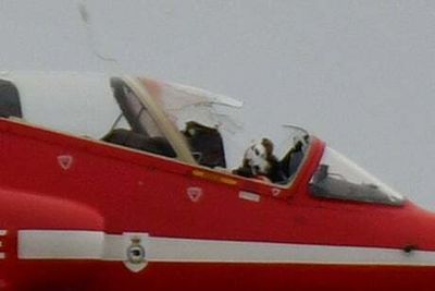 Red Arrows display suddenly ended after mid-air collision with a bird shattered jet’s windows