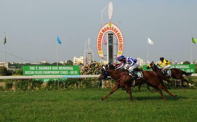 Shabelle wins Y. Shanker Rao Memorial Deccan Fillies Championship Stakes