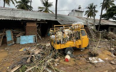 Unprecedented rain in Ramanagaram district causes havoc; two dead, many houses damaged