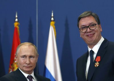 Proxy war between East and West in Serbia, President Vucic says