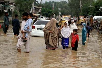 One-third of Pakistan ‘may be under water’ before deadly floods stop