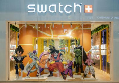 Swatch store has a gift for anime fans