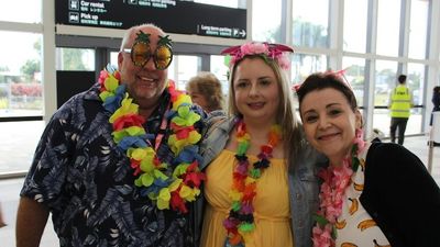 Hundreds of volunteers test the new Gold Coast Airport Terminal in large-scale dress rehearsal