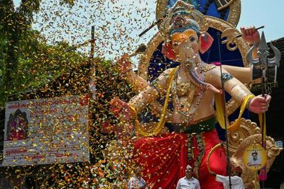 India's elephant god festival returns in jumbo style