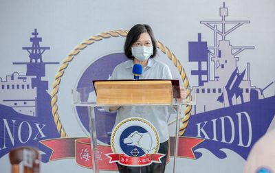 Taiwan shoots at Chinese drone after president warns of 'strong countermeasures'