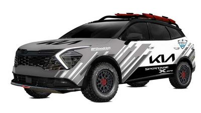 Kia Sportage Race Car Teased For This Year's Rebelle Rally