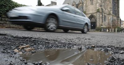 Glasgow ranked worst for pothole damage claims in UK - but just 3% were compensated