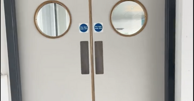 Glasgow Airport visitor shows off "favourite door" as video goes viral