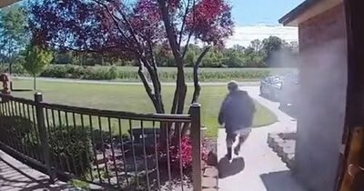 Chilling Ring footage shows man shoot daughter's ex-boyfriend as he tried to break in