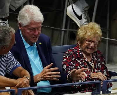 Bill Clinton and Dr. Ruth watching Serena Williams together at the U.S. Open made for so many tweets