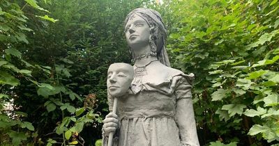 Mystery artist creates graveyard statue of Bristol's Princess Caraboo