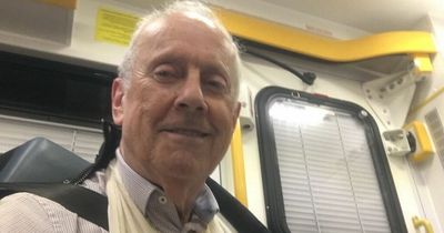 Gogglebox star Gyles Brandreth rushed to hospital in ambulance after nasty fall