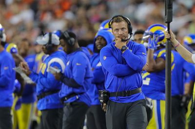 Sean McVay is happy players have made Rams’ roster decisions difficult