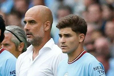 Pep Guardiola lauds Julian Alvarez ahead of possible Manchester City start after Erling Haaland rest hint