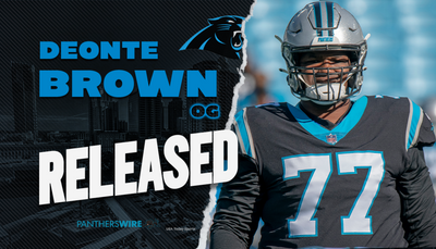 Panthers cut 2021 draft pick, G Deonte Brown