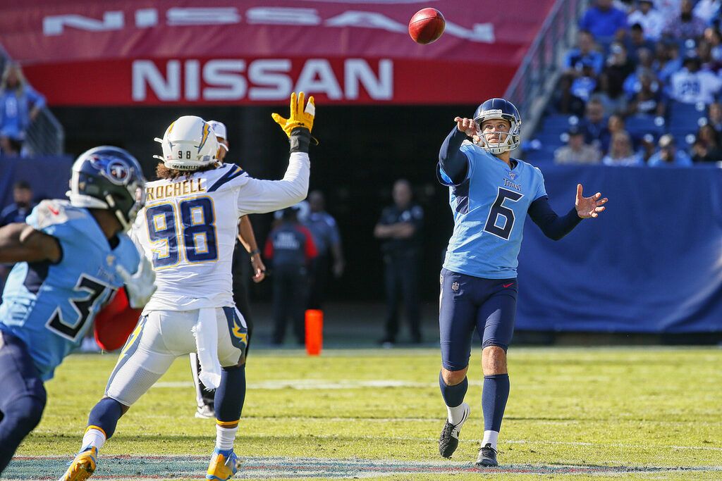 Tennessee Titans releasing punter Brett Kern