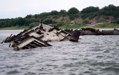 Danube drought reveals parts of hidden WWII history
