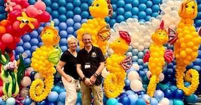 West Lothian couple spread cheer among critically ill children with amazing balloon creations