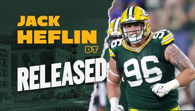 Packers releasing defensive lineman Jack Heflin during final roster cuts