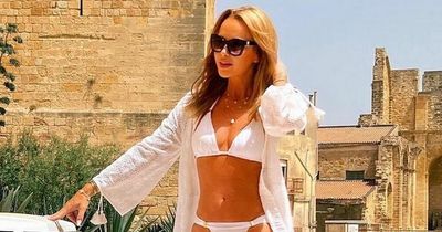 Amanda Holden stuns as she shares holiday bikini snaps a week after returning home
