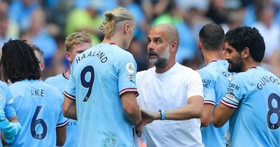 Man City boss Pep Guardiola has already dropped Erling Haaland hint for Nottingham Forest