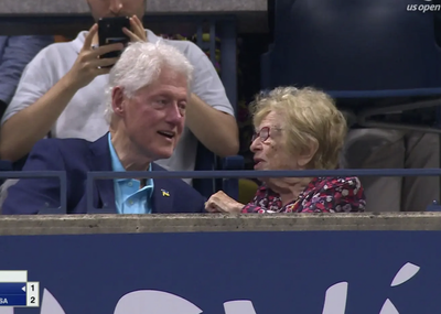Dr Ruth Westheimer reveals what made Bill Clinton blush during Serena Williams US Open match