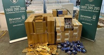 Dublin Port seizure sees €5.5 million worth of cigarettes and tobacco found