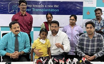 Vijayawada: Boy with end-stage liver disease gets new lease of life