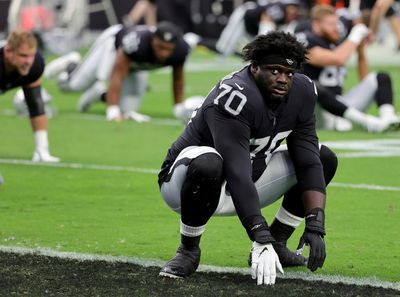 Raiders waive former 2021 first-round pick OL Alex Leatherwood
