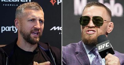Carl Froch reignites Conor McGregor row with "rice pudding" response to video