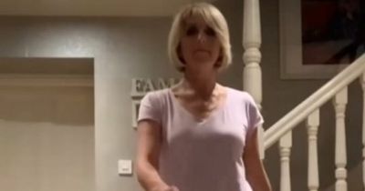Strictly Come Dancing's Kaye Adams' kids mock her 'sexy' Naomi Campbell walk