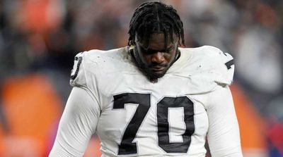 Raiders Waive 2021 First-Round Pick Alex Leatherwood, per Report