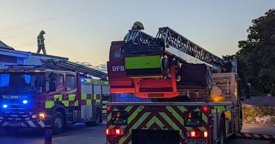 South Dublin smoke warning as Dublin Fire Brigade tackle workshop blaze