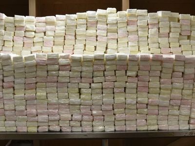 A shipment of baby wipes turns out to be $11.8 million worth of cocaine