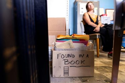 Between the covers: Librarian reveals left-behind treasures