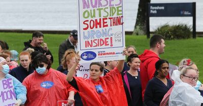 Strike three: Nurses and midwives walk out