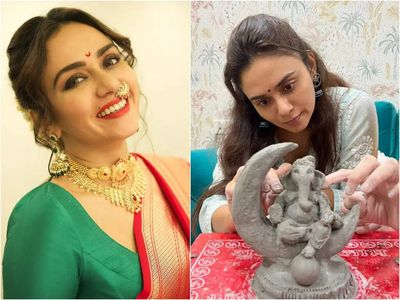 Exclusive - Amruta Khanvilkar reveals what she wants from Ganpati Bappa: I want to win Jhalak Dikhhla Jaa and buy my own house