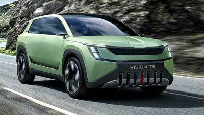 Skoda Vision 7S Concept Debuts With 7 Seats, Up To 373 Miles Of EV Range