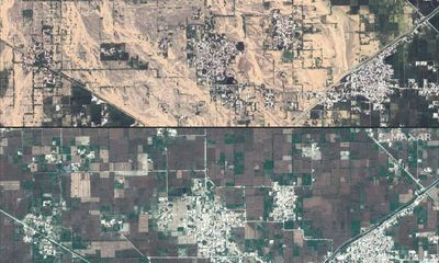 Pakistan floods: before-and-after images show extent of devastation