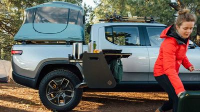 Rivian Camp Mode With Levelling Feature Added Via Software Update