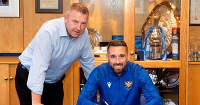 New striker Nicky Clark on feeling wanted at St Johnstone and his "brilliant" McDiarmid memories