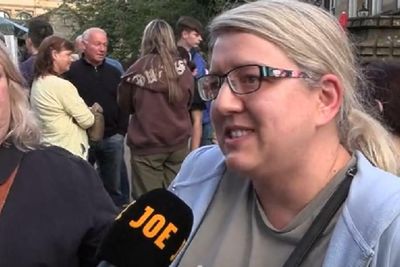 'I didn't take this job to starve children': Video of dinner lady's despair goes viral