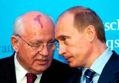 Mikhail Gorbachev had ‘huge impact on course of world history’, says Putin in tribute