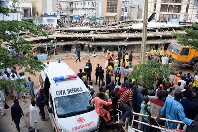 Rescue operations end in Nigeria building collapse; 1 dead