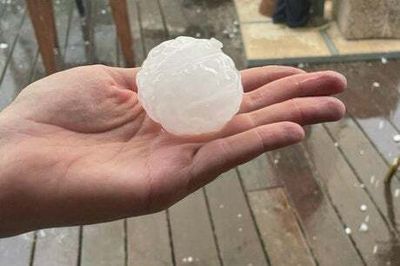Baby killed by giant hailstone during freak storm in Spain