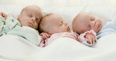 Mum who wanted a baby boy has triplet girls - and gives them all the same name