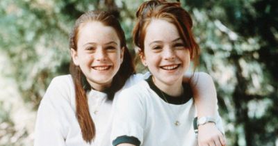 Lindsay Lohan recreates London family photo 24 years on from The Parent Trap movie