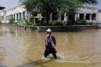 From furnace to flood: world's hottest city in Pakistan now under water