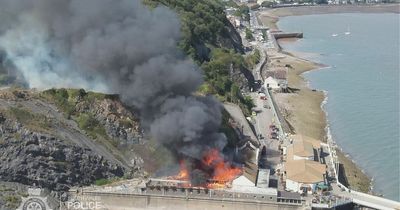 Mumbles Pier owners 'devastated' at fire which saw flames tear through old nightclub