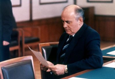 Major events in the life and career of Mikhail Gorbachev